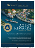 Amawaterways agent rewards loyalty scheme